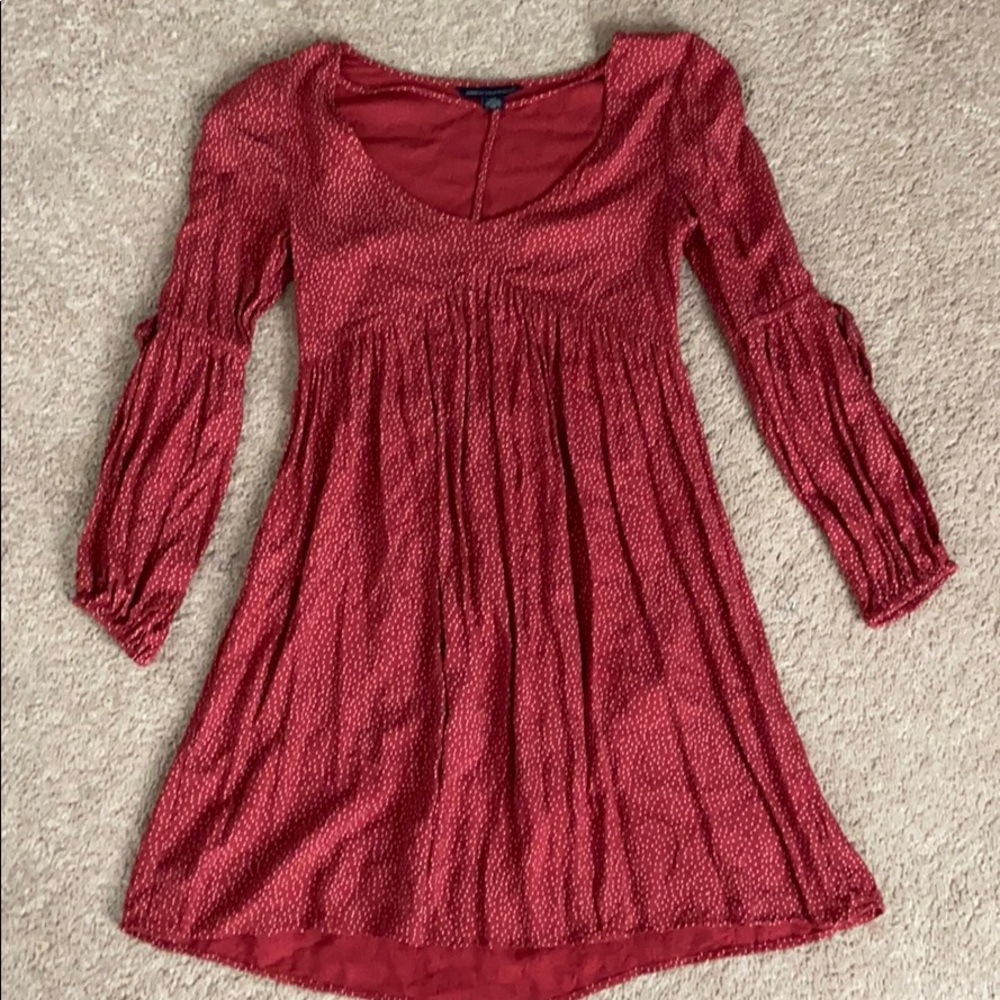 Polka Dot Babydoll Dress